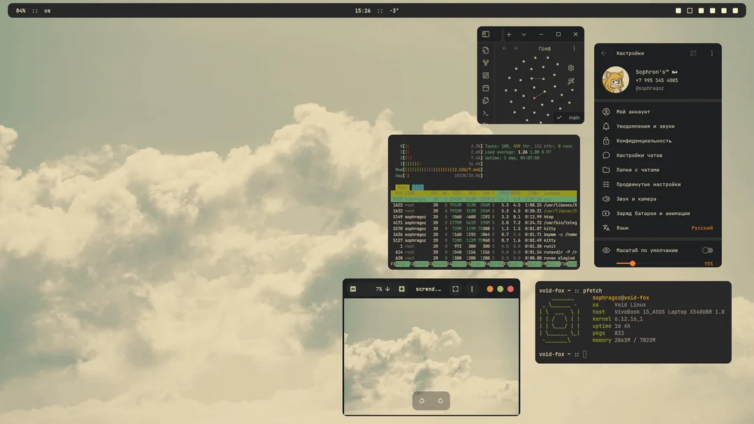 Interfaz de gestión de infraestructura propia